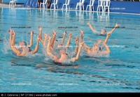 Nadadoras en natacion sincronizada 27386